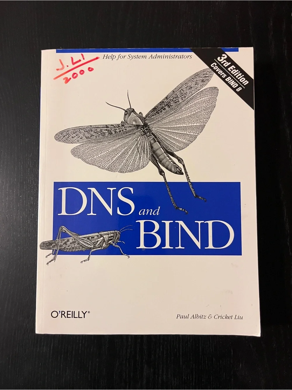 (Original $32.95) O'Reilly DNS and BIND 3rd Edition Covers BIND 8 Book